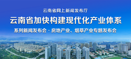 云南省加快构建现代化产业体系系列新闻发布会·房地产业、烟草产业专题发布会_云南省网上新闻发布厅